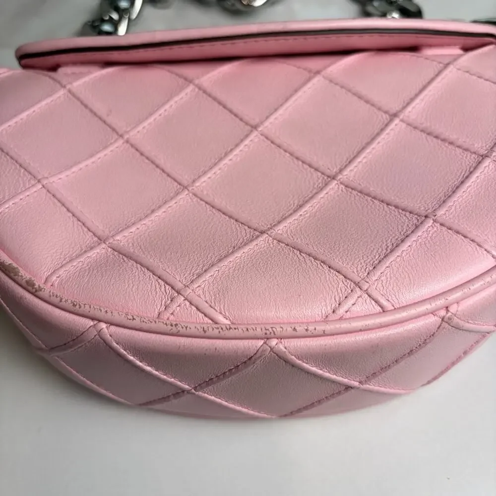 Tory Burch mini Fleming Soft Grain Crescent shoulder bag - Picture 10 of 16